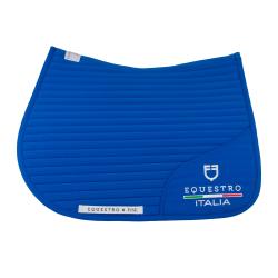 Jumping Saddle Pad With Embroidered Logo Equestro X Fise