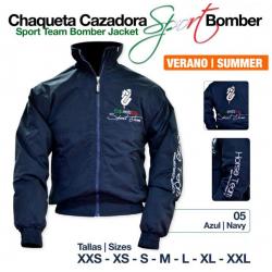  Chaqueta Cazadora Bomber Verano Azul