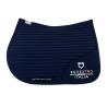 Jumping Saddle Pad With Embroidered Logo Equestro X Fise