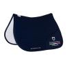 Jumping Saddle Pad With Embroidered Logo Equestro X Fise
