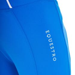Girls' Slim Fit Full Grip Leggings Equestro X Fise