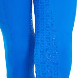 Girls' Slim Fit Full Grip Leggings Equestro X Fise