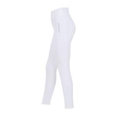 Girls' Slim Fit Full Grip Leggings Equestro X Fise