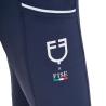 Girls' Slim Fit Full Grip Leggings Equestro X Fise