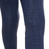 Girls' Slim Fit Full Grip Leggings Equestro X Fise