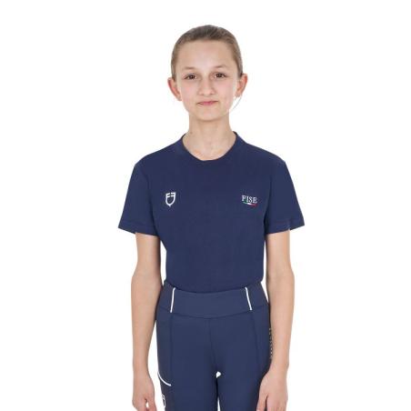 T-Shirt Unisex Bambini Slim Fit Equestro X Fise