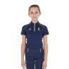 Polo Unisex Bambini Da Allenamento Equestro X Fise