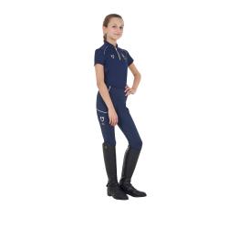 Polo Unisex Bambini Da Allenamento Equestro X Fise