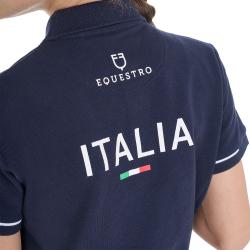 Polo Unisex Bambini In Tessuto Tecnico Equestro X Fise