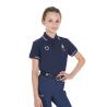 Polo Unisex Bambini In Tessuto Tecnico Equestro X Fise