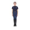 Polo Unisex Bambini In Tessuto Tecnico Equestro X Fise
