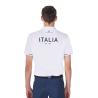 Polo Uomo Da Allenamento Tre Bottoni Equestro X Fise