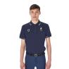 Polo Uomo Da Allenamento Tre Bottoni Equestro X Fise