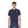 Polo Uomo Da Allenamento Tre Bottoni Equestro X Fise