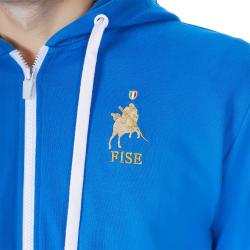Felpa Uomo Con Cappuccio Equestro X Fise