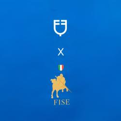 Tenda Box Lunga Logo Ricamato Equestro X Fise