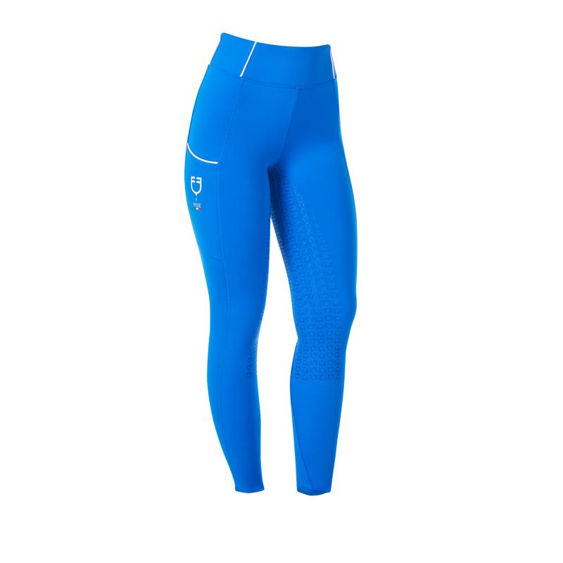 Leggings Donna Slim Fit Full Grip Equestro X Fise