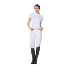 Leggings Donna Slim Fit Full Grip Equestro X Fise