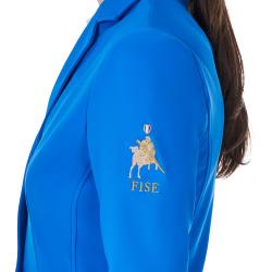 Women's Three-Button Competition Jacket Equestro X Fise