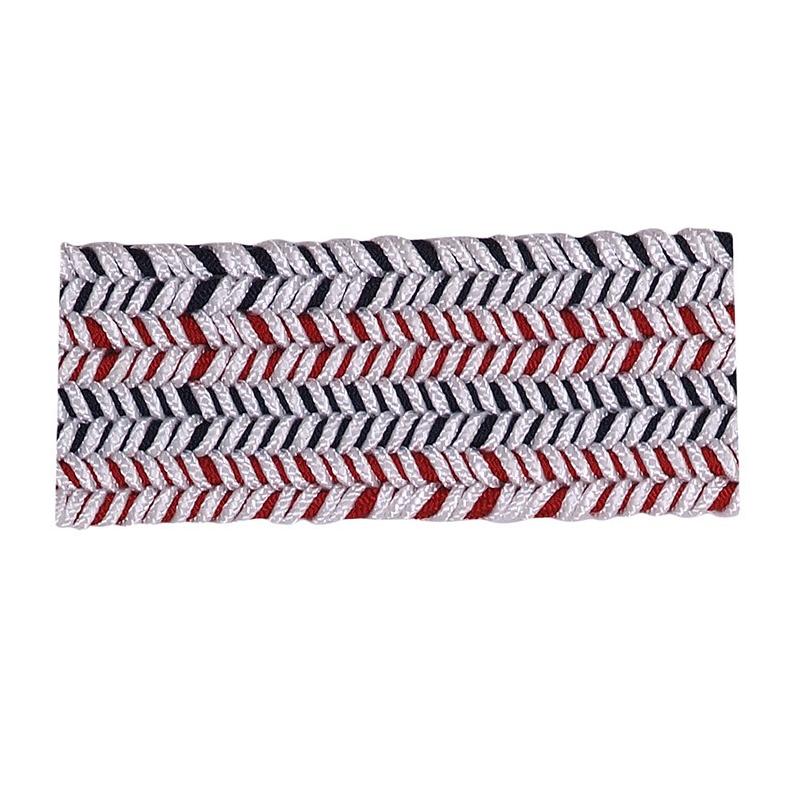 Cinturón Hombre 950/35 07/1 Blanco-Rojo