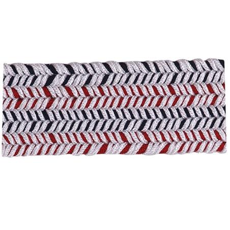 Cinturón Hombre 950/35 07/1 Blanco-Rojo
