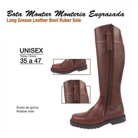  Bota Montar Montería Engrasada Piso Goma