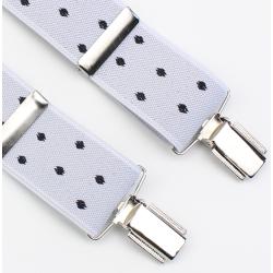 Tirantes De Vestir Blanco Hombre 3815/35 05 Bla
