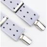 Tirantes De Vestir Blanco Hombre 3815/35 05 Bla
