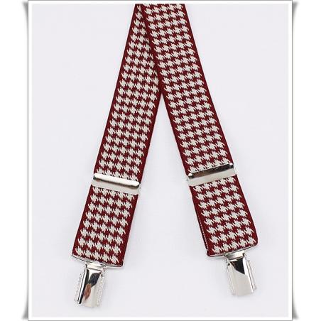 Tirantes De Vestir Burdeos Hombre 3895/35