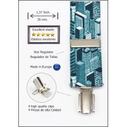 Tirantes De Vestir Verde Hombre 3855/35 01 Ve