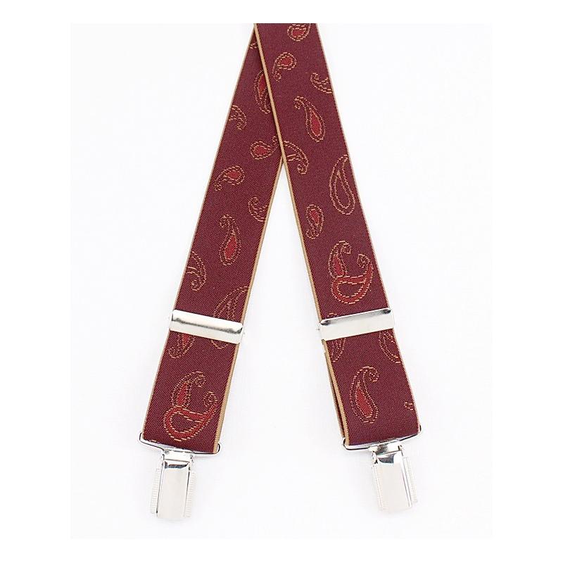 Tirantes De Vestir Burdeos Hombre 3904/35