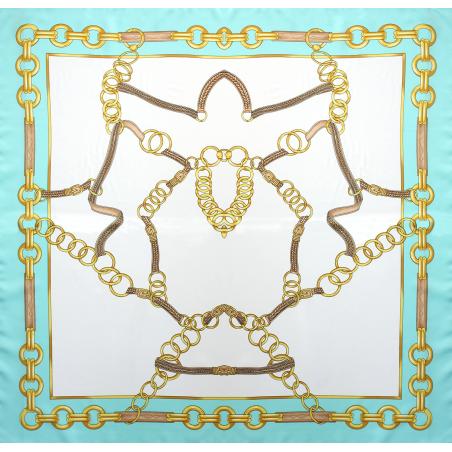 Pañuelo Flamenco Turquesa Adulto 600-182