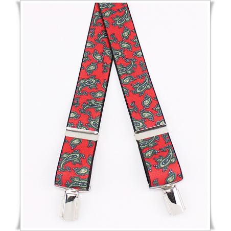Tirantes De Vestir Rojo Hombre 3587/35
