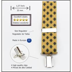 Tirantes De Vestir Beige Hombre 3606/35