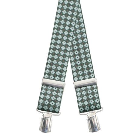 Gray Dress Suspenders Men 3687/35