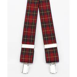 Suspensórios de Vestir Bordô Masculino 3158/35 32