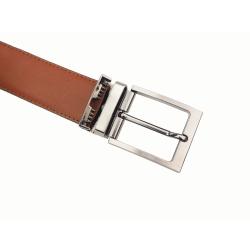 Cinturón De Vestir Hombre 1194/35 Reversible Piel