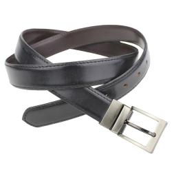 Cinturón De Vestir Hombre 1194/35 Reversible Piel