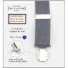 Tirantes De Vestir Lisos Hombre 5015/35 (4 Pinzas Superior)
