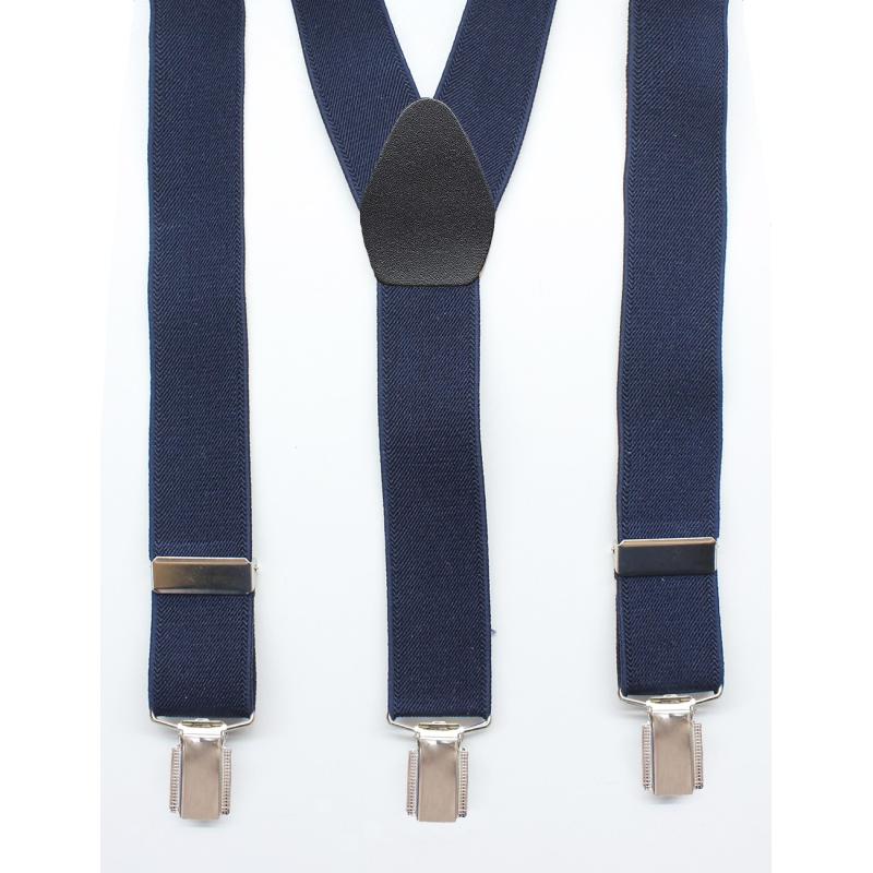 Tirantes De Vestir Lisos Hombre 5016/35 (3 Pinzas Superior)