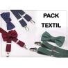 Tirantes De Vestir Infantil Pack Textil /20