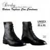  Botina Inglesa Derby Cordones Negro