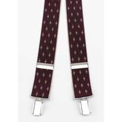 Tirantes De Vestir Burdeos Hombre 3911/35 30 Bu