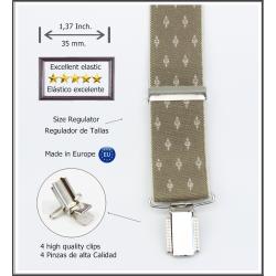 Tirantes De Vestir Beige Hombre 3911/35 140 Be