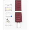 Tirantes De Vestir Burdeos Hombre 3921/35 03 Bu