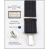 Tirantes De Vestir Negro Hombre 3923/35 01 Ne