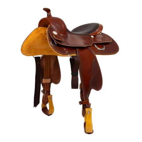 Garland Small Butterfly Tooling Basket Saddle
