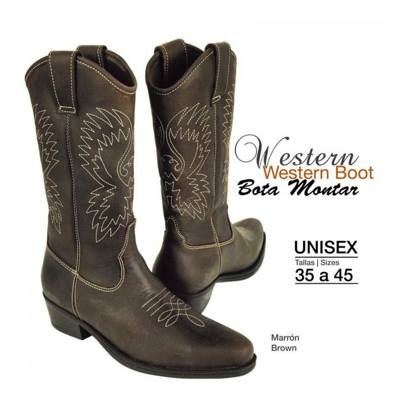  Bota Montar Western 7431 Marrón