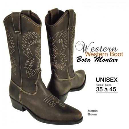  Bota Montar Western 7431 Marrón