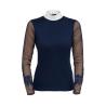 Camiseta De Concurso Cavalliera Signature Sleeves Sin Forro Para Mujer, Manga Larga